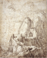 N 075
<br/>
Berglandschap
<br/>
<em>Goltzius, Hendrick (1558-1617)</em>